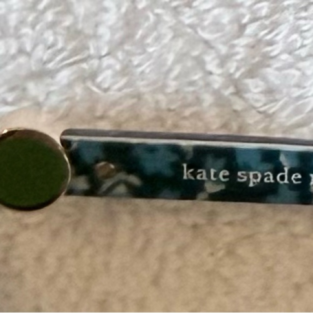 Kate Spade Polarized Silver Aviator Stule Sunglasses - Picture 5 of 6